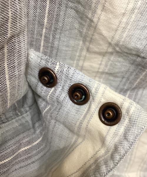 POLO RALPH LAUREN（ポロ・ラルフローレン）POLO RALPH LAUREN (ポロ・ラルフローレン) ウエスタンシャツ ベージュ×ブルー サイズ:Sの古着・服飾アイテム