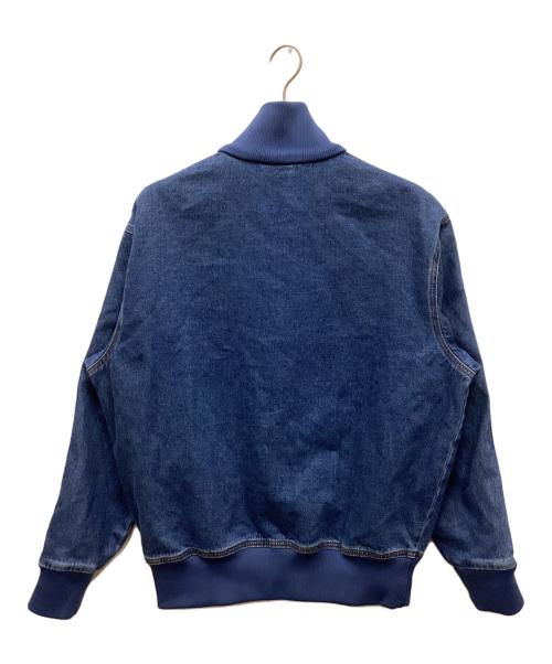 adidas（アディダス）adidas (アディダス) アディカラー デニム ファイヤーバード トラックトップ インディゴ サイズ:Lの古着・服飾アイテム