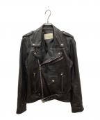 DEADWOODデッドウッド）の古着「ライダースジャケット」｜ブラック