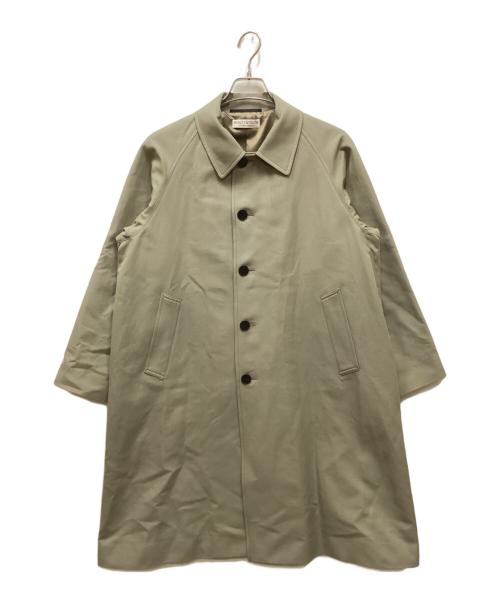 BEAUTY&YOUTH（ビューティーアンドユース）BEAUTY&YOUTH (ビューティーアンドユース) エアリーコットンバルカラーコート オリーブ サイズ:Sの古着・服飾アイテム