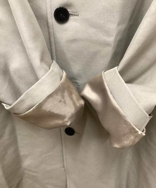 BEAUTY&YOUTH（ビューティーアンドユース）BEAUTY&YOUTH (ビューティーアンドユース) エアリーコットンバルカラーコート オリーブ サイズ:Sの古着・服飾アイテム