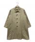 BEAUTY&YOUTH（ビューティーアンドユース）の古着「エアリーコットンバルカラーコート」｜オリーブ