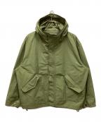 Audienceオーディエンス）の古着「綿ナイロン高密度ポプリン M-51 ショートモッズパーカ」｜グリーン
