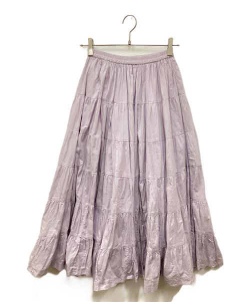 MARIHA（マリハ）MARIHA (マリハ) 草原の虹のスカート ラベンダー サイズ:34の古着・服飾アイテム