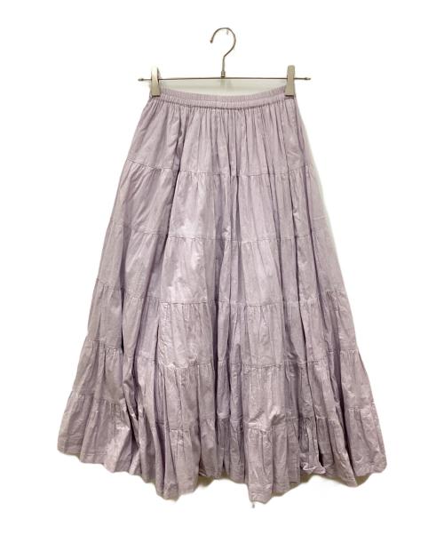 MARIHA（マリハ）MARIHA (マリハ) 草原の虹のスカート ラベンダー サイズ:34の古着・服飾アイテム