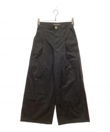 Noble（ノーブル）の古着「ボールチェーンワイドパンツ」｜ブラック