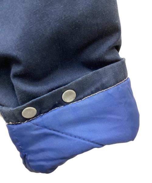 Field & Stream（フィールド＆ストリーム）Field & Stream (フィールド＆ストリーム) ラグラン中綿ジャケット ベージュ×ネイビー サイズ:40の古着・服飾アイテム