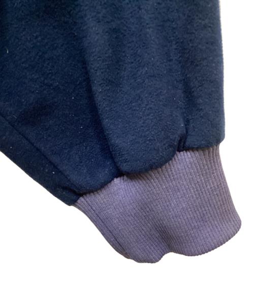 adidas（アディダス）adidas (アディダス) ベロアトラックジャケット ネイビー サイズ:採寸参照の古着・服飾アイテム