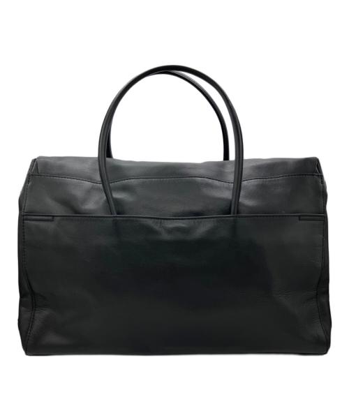 Hoaw.（ハァウ）Hoaw. (ハァウ) フラップボストンバッグ ブラックの古着・服飾アイテム