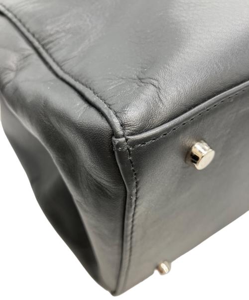 Hoaw.（ハァウ）Hoaw. (ハァウ) フラップボストンバッグ ブラックの古着・服飾アイテム