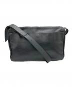 2.718ニーテンナナイチハチ）の古着「レザーショルダーバッグ」｜ブラック