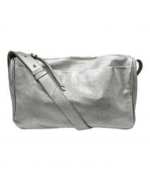 2.718（ニーテンナナイチハチ）の古着「レザーショルダーバッグ」｜シルバー