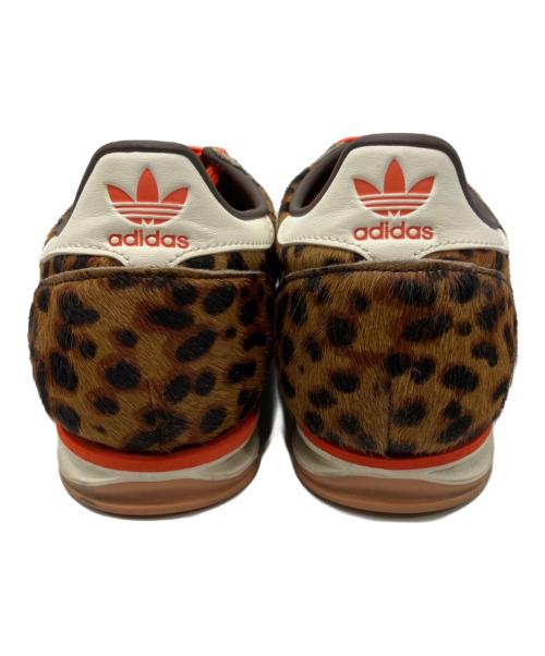 adidas（アディダス）adidas (アディダス) SL72 OG レオパードハラコスニーカー ブラウン サイズ:US6 1/2の古着・服飾アイテム