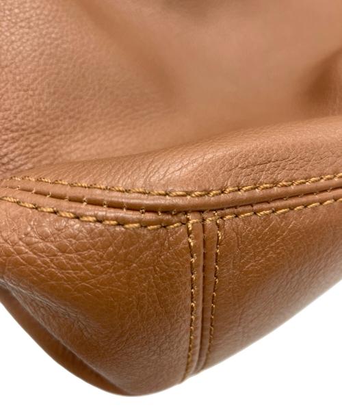MICHAEL KORS（マイケル・コース）MICHAEL KORS (マイケル・コース) チェーンハンドバッグ ブラウンの古着・服飾アイテム