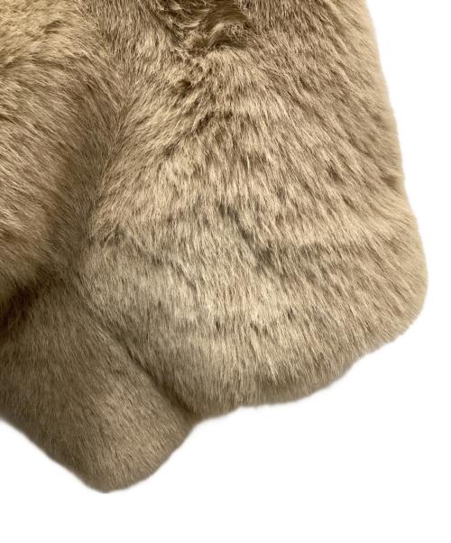 THE PAUSE（ザポーズ）THE PAUSE (ザポーズ) フェイクファードルマンコート ベージュ サイズ:FREEの古着・服飾アイテム