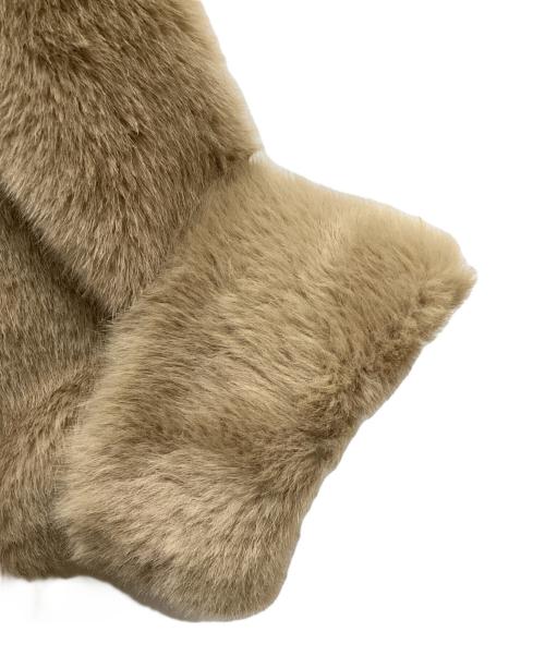 THE PAUSE（ザポーズ）THE PAUSE (ザポーズ) フェイクファードルマンコート ベージュ サイズ:FREEの古着・服飾アイテム