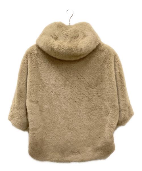 THE PAUSE（ザポーズ）THE PAUSE (ザポーズ) フェイクファードルマンコート ベージュ サイズ:FREEの古着・服飾アイテム