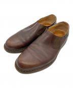 PARABOOTパラブーツ）の古着「photon レザースリッポン」｜ブラウン