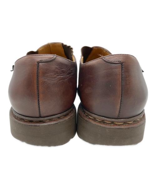 PARABOOT（パラブーツ）PARABOOT (パラブーツ) photon レザースリッポン ブラウン サイズ:８1/2の古着・服飾アイテム