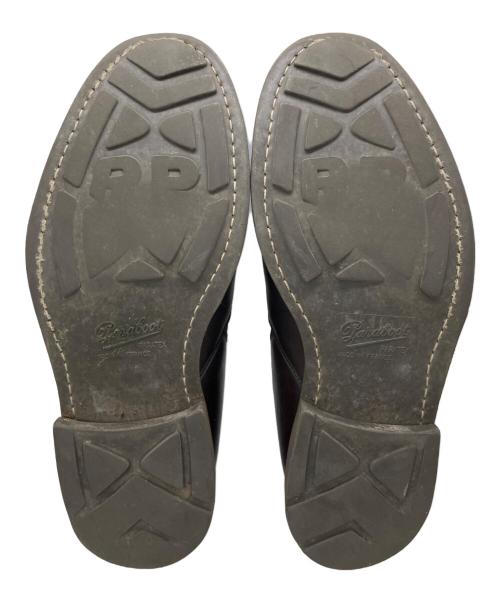 PARABOOT（パラブーツ）PARABOOT (パラブーツ) photon レザースリッポン ブラウン サイズ:８1/2の古着・服飾アイテム