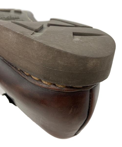 PARABOOT（パラブーツ）PARABOOT (パラブーツ) photon レザースリッポン ブラウン サイズ:８1/2の古着・服飾アイテム