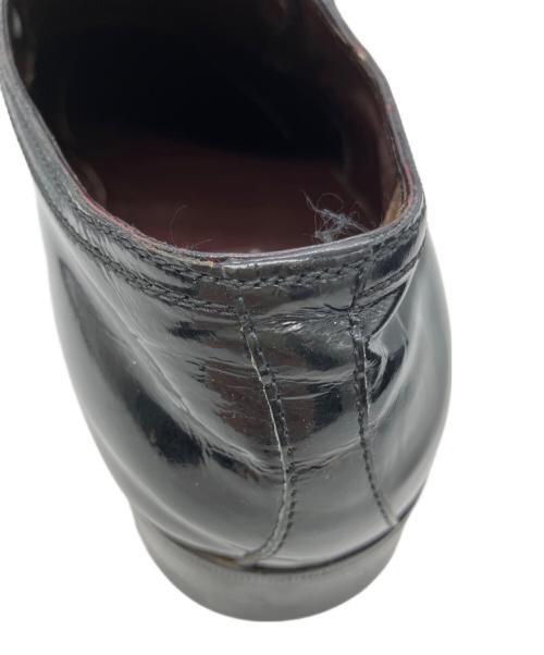 a.testoni（アテストーニ）a.testoni (アテストーニ) エナメルモンクストラップシューズ ブラック サイズ:６の古着・服飾アイテム