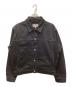 stussy（ステューシー）の古着「Denim Trucker Jacket / デニムトラッカージャケット」｜ブラック