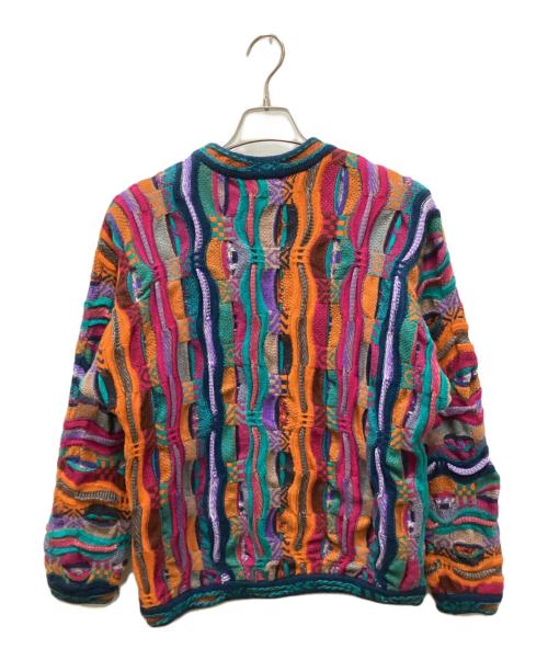Coogi（クージー）Coogi (クージー) ウール3Dニット マルチカラー サイズ:Sの古着・服飾アイテム