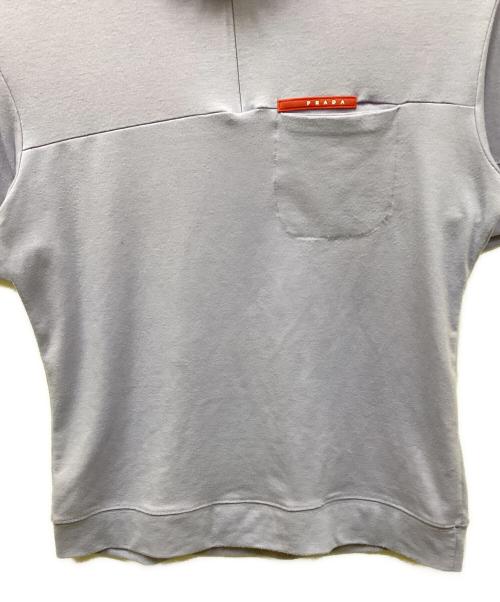 PRADA SPORTS（プラダスポーツ）PRADA SPORTS (プラダスポーツ) ハーフジップカットソー パープル サイズ:表記なしの古着・服飾アイテム