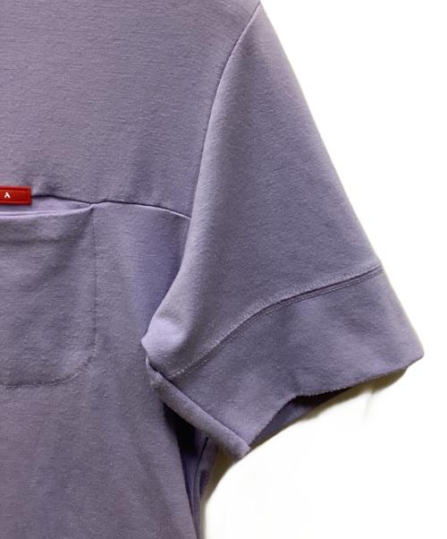 PRADA SPORTS（プラダスポーツ）PRADA SPORTS (プラダスポーツ) ハーフジップカットソー パープル サイズ:表記なしの古着・服飾アイテム