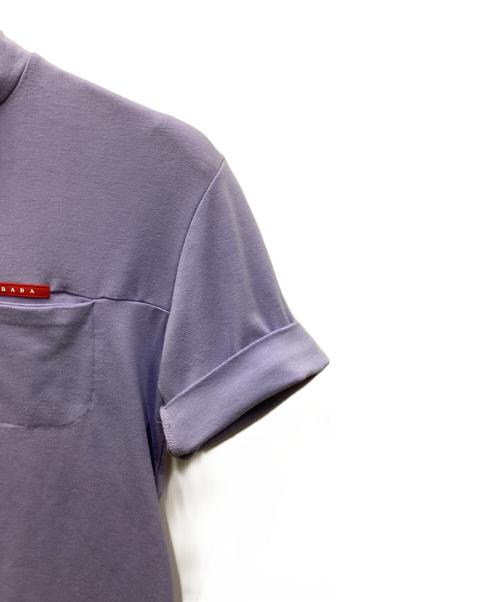 PRADA SPORTS（プラダスポーツ）PRADA SPORTS (プラダスポーツ) ハーフジップカットソー パープル サイズ:表記なしの古着・服飾アイテム