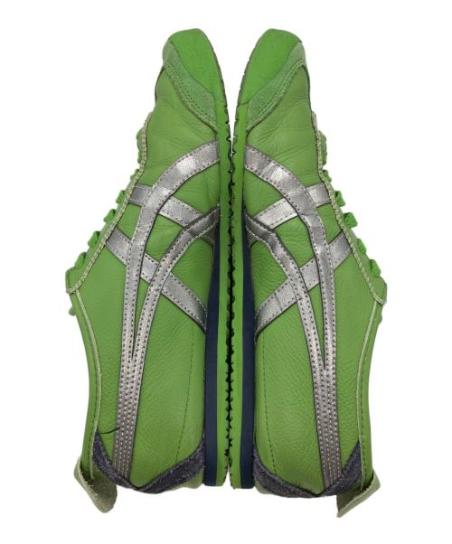 Onitsuka Tiger（オニツカタイガー）Onitsuka Tiger (オニツカタイガー) MEXICO '66 ローカットスニーカー 黄緑 サイズ:２６ｃｍの古着・服飾アイテム