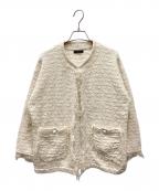 allurevilleアルアバイル）の古着「ブークレージャガードニットジャケット」｜アイボリー