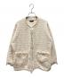 allureville（アルアバイル）の古着「ブークレージャガードニットジャケット」｜アイボリー