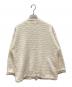 allureville (アルアバイル) ブークレージャガードニットジャケット アイボリー サイズ:2：12000円