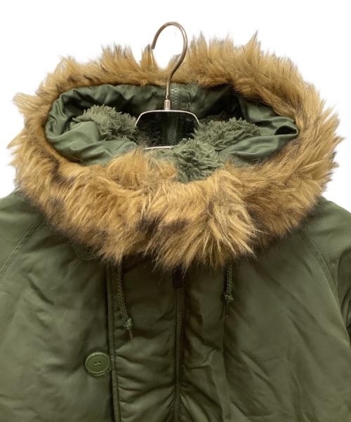 ALPHA（アルファ）ALPHA (アルファ) N-2B SHORT WAIST PARKA / フライトジャケット オリーブ サイズ:Mの古着・服飾アイテム