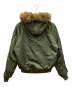 ALPHA (アルファ) N-2B SHORT WAIST PARKA / フライトジャケット オリーブ サイズ:M：18000円