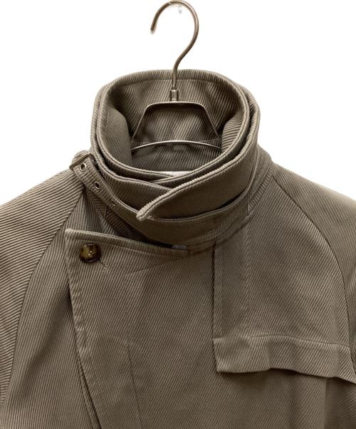 SEEALL（シーオール）SEEALL (シーオール) DOUBLE COLLAR TRENCH / ダブルカラートレンチコート ベージュ サイズ:1の古着・服飾アイテム