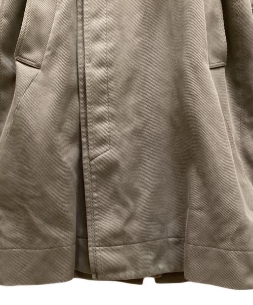 SEEALL（シーオール）SEEALL (シーオール) DOUBLE COLLAR TRENCH / ダブルカラートレンチコート ベージュ サイズ:1の古着・服飾アイテム
