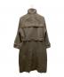 SEEALL (シーオール) DOUBLE COLLAR TRENCH / ダブルカラートレンチコート ベージュ サイズ:1：20000円