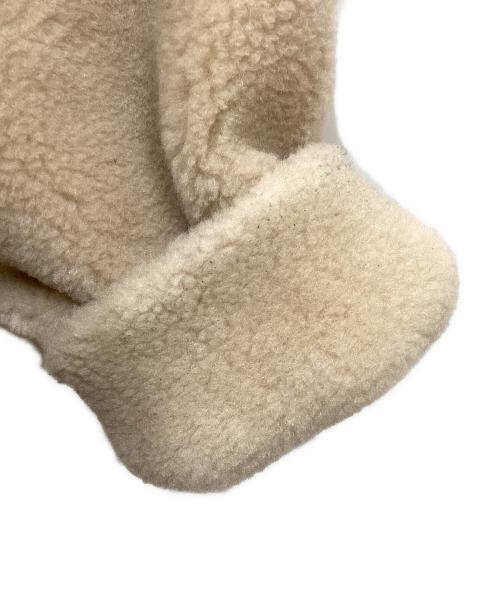 OHGA（オオガ）OHGA (オオガ) エコムートンコート アイボリー サイズ:Sの古着・服飾アイテム