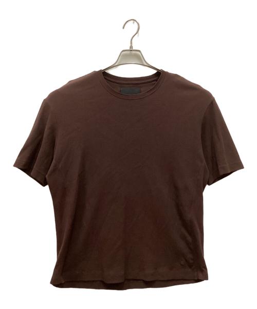 LANVIN COLLECTION（ランバンコレクション）LANVIN COLLECTION (ランバンコレクション) オーバークルーTシャツ ブラウン サイズ:50の古着・服飾アイテム