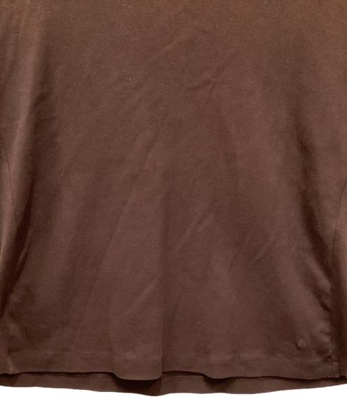 LANVIN COLLECTION（ランバンコレクション）LANVIN COLLECTION (ランバンコレクション) オーバークルーTシャツ ブラウン サイズ:50の古着・服飾アイテム