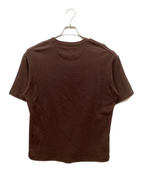 LANVIN COLLECTION（ランバンコレクション）LANVIN COLLECTION (ランバンコレクション) オーバークルーTシャツ ブラウン サイズ:50の古着・服飾アイテム