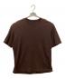 LANVIN COLLECTION（ランバンコレクション）の古着「オーバークルーTシャツ」｜ブラウン