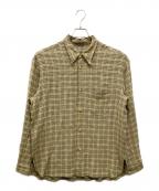 GIORGIO ARMANIジョルジョアルマーニ）の古着「総柄シャツ」｜ベージュ