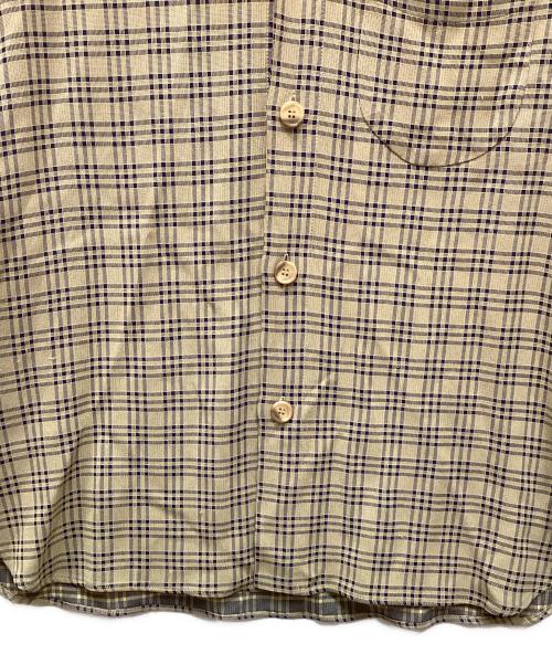 GIORGIO ARMANI（ジョルジョアルマーニ）GIORGIO ARMANI (ジョルジョアルマーニ) 総柄シャツ ベージュ サイズ:48の古着・服飾アイテム