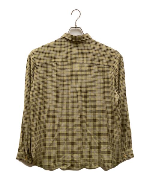 GIORGIO ARMANI（ジョルジョアルマーニ）GIORGIO ARMANI (ジョルジョアルマーニ) 総柄シャツ ベージュ サイズ:48の古着・服飾アイテム