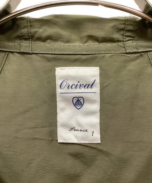ORCIVAL（オーシバル）ORCIVAL (オーシバル) 60/40クロスジャケット オリーブ サイズ:1の古着・服飾アイテム