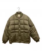 stussyステューシー）の古着「90's ダウンブルゾン」｜ブラウン
